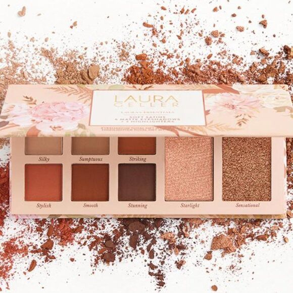 Laura Geller Other - NIB Laura Geller Laura's Essentials Soft Satins Eyeshadow & Highlighter Palette